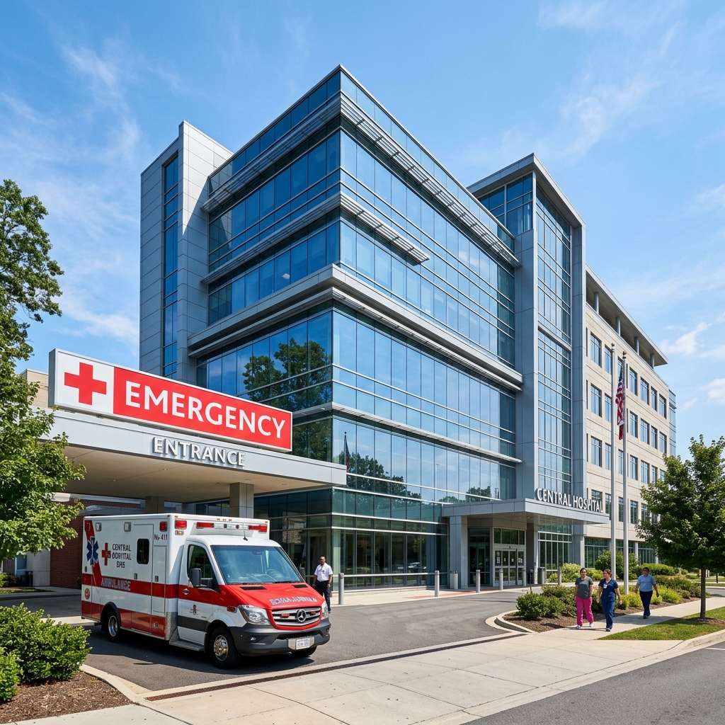 Hi Tech Hospital Building
